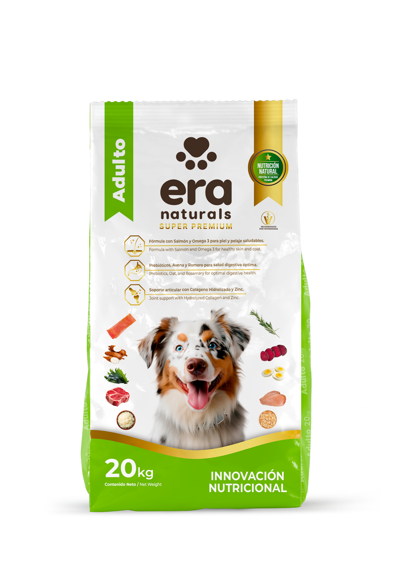 Era Naturals Adulto Raza Mediana y Grande Alimento Super Premium Era Naturals Adulto Raza Mediana y Grande Alimento Super Premium